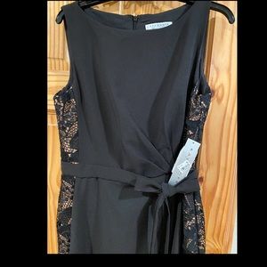 Kay Unger black dress